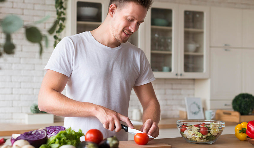 Man Changing His Diet
